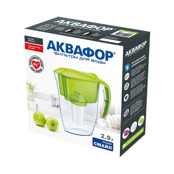 Кувшинный фильтр Аквафор Смайл