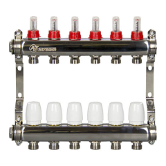 Коллекторная группа с расходомерами (сталь)