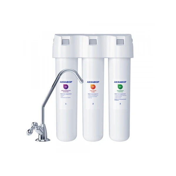 Фильтры для воды Аквафор Кристалл АН для жёсткой воды