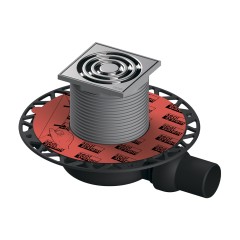 Трап TECEdrainpoint низкий S 110, с универсальным фланцем Seal System