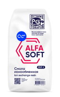 Загрузка смола ионообменная «ALFASOFT (Токем-153)» (25л, 20кг)