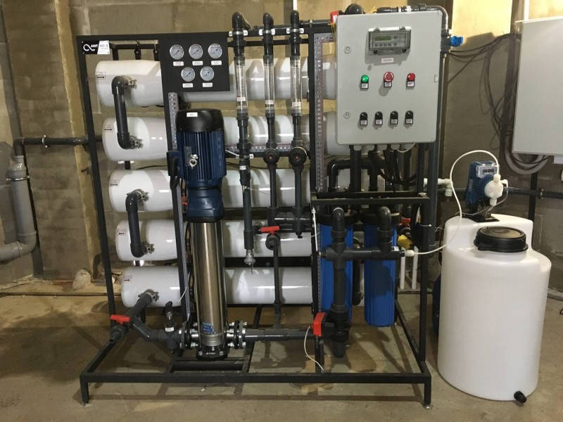 AWT RO-110/8040  - установка обратного осмоса с насосом (до 110 м3/ч)