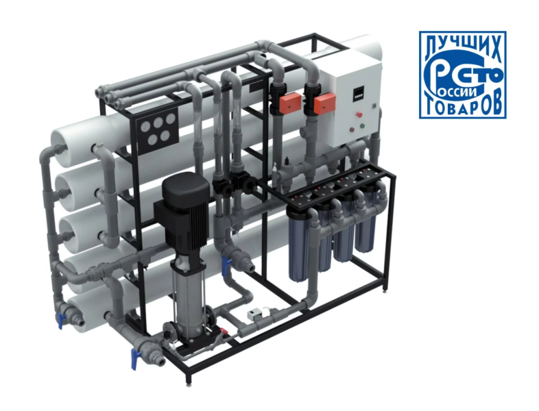 AWT RO-120/8040  - установка обратного осмоса с насосом (до 120 м3/ч)