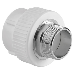 Муфта комб. (нар.резьба) под ключ TEBO