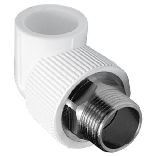 Угольник комб. (нар.резьба) под ключ TEBO