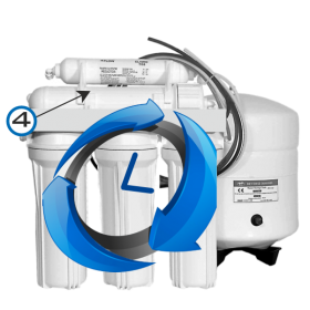 Замена мембраны бытовой осмос