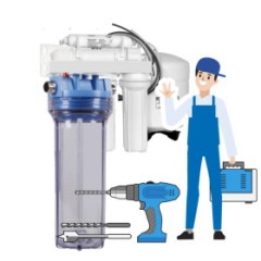 Установка магистрального фильтра