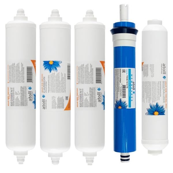 Набор картриджей atoll №104m STDA (для A-575m SailBoat, A-575Em CMB-R3)