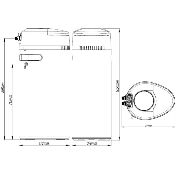 Система очистки воды atoll Excellence B-35M (умягчение, удаление железа, марганца)
