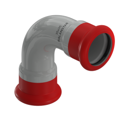 Пресс-отвод Balanstar Therm EP, S2602, 90° [ВПр-НПр]