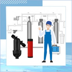 Установка дискового фильтра