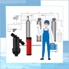 Установка дискового фильтра