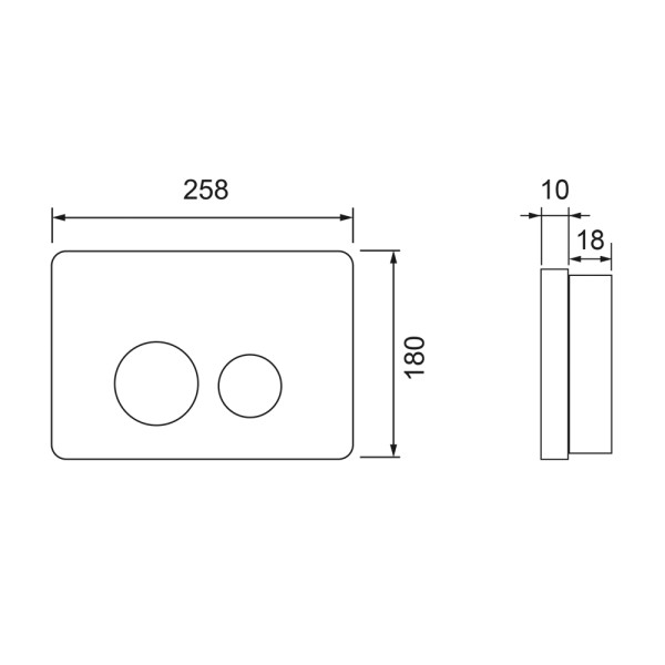 Комплект для установки подвесного унитаза: застенный модуль, панель смыва TECEspring SL, нержавеющая сталь, сатин, унитаз TECEspring R