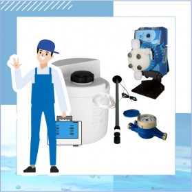 Установка дозирующего насоса