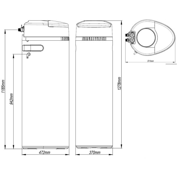 Система очистки воды atoll Excellence B-45CS (умягчение, сорбция, удаление хлора)