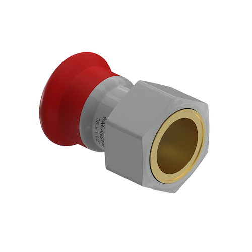 Пресс-муфта с накидной гайкой Balanstar Therm EP, S2615, [ВПр-ВР]