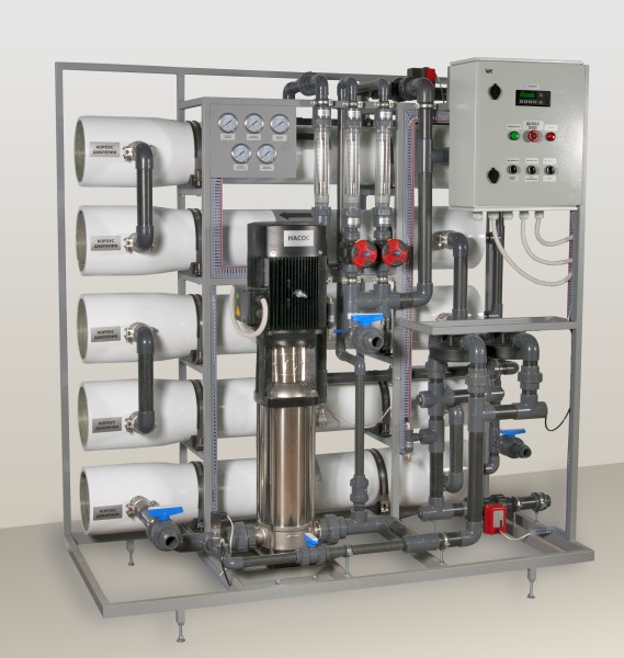 AWT RO-5/8040 - установка обратного осмоса с насосом (до 5 м3/ч )