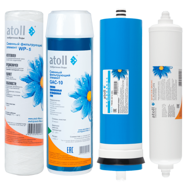 Набор картриджей atoll №108 STDA (для А-4400)