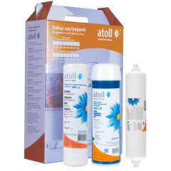 Набор картриджей atoll №207 STDA (префильтры и постфильтр для A-4400)