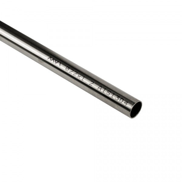 Труба из нержавеющей стали MVI, 22х1.2 mm (4 м.)