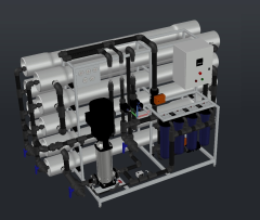 AWT RO-16/8040  - установка обратного осмоса с насосом (до 16 м3/ч )